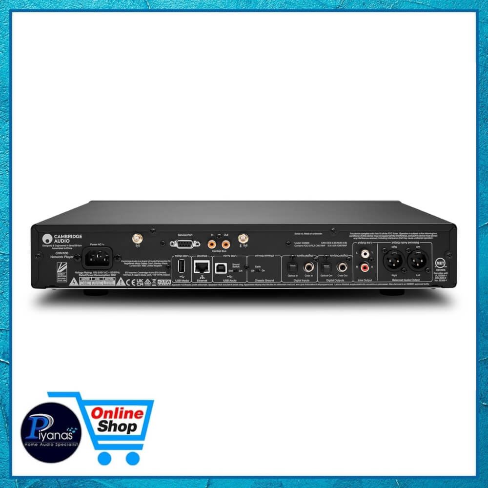 เครื่องเล่นเสียง CAMBRIDGE AUDIO : CX-N 100 (LUNAR GREY)